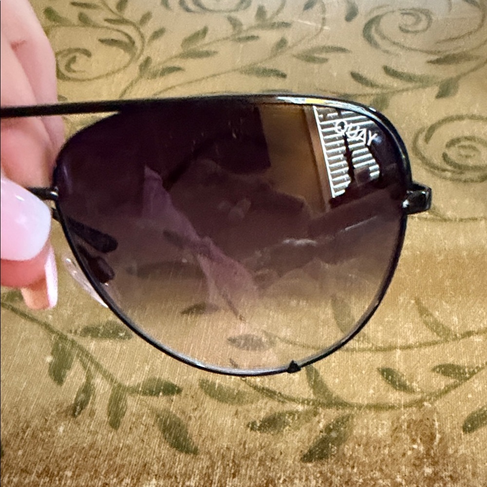 Quay Australia Dark Gray Sunglasses - Picture 6 of 6